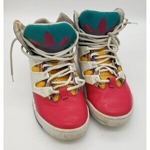 Q32920 Womens Adidas GLC Originals Lifestyle Torsion Basketball Shoes Sz 8 READ